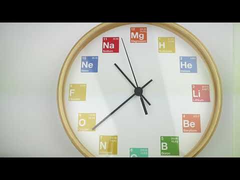 Periodic Table of Elements Clock