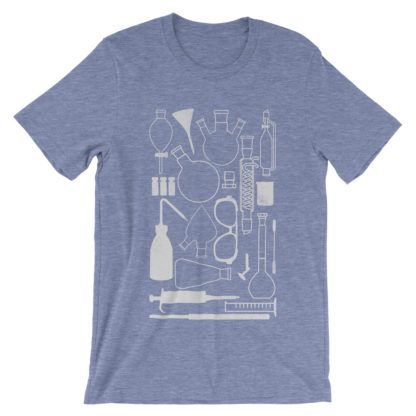 Laborgeräte-T-Shirt-Heather-Blue-3001