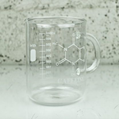 Becherglas Tasse mit Chemie