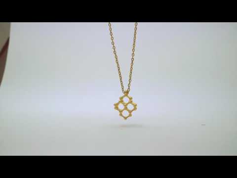 Diamond Molecule Necklace 3D [MOLECULE STORE]