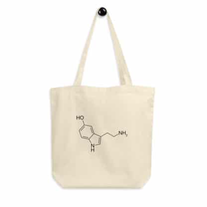 Serotonin Molecule Eco Tote Bag