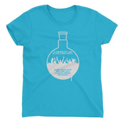 Flask Lab Party T-Shirt Ladies - Image 12