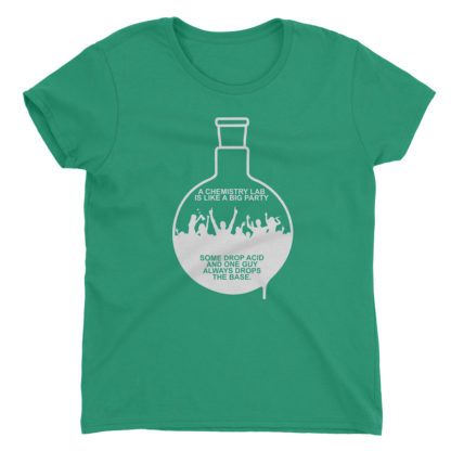 Flask Lab Party T-Shirt Ladies - Image 9