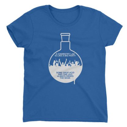 Flask Lab Party T-Shirt Ladies - Image 7