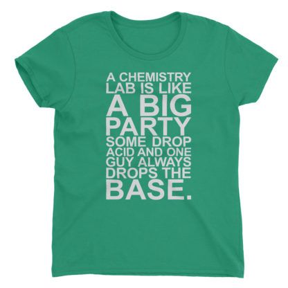 Chemistry Lab Party T-Shirt Ladies - Image 8