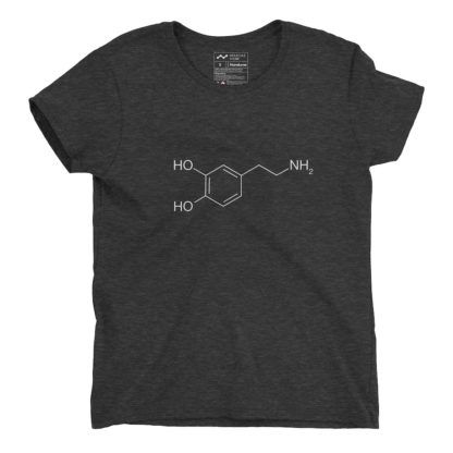 Dopamine Molecule T-Shirt Ladies - Image 12