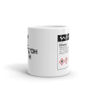 ule Intoxicated White Mug 11oz Front View