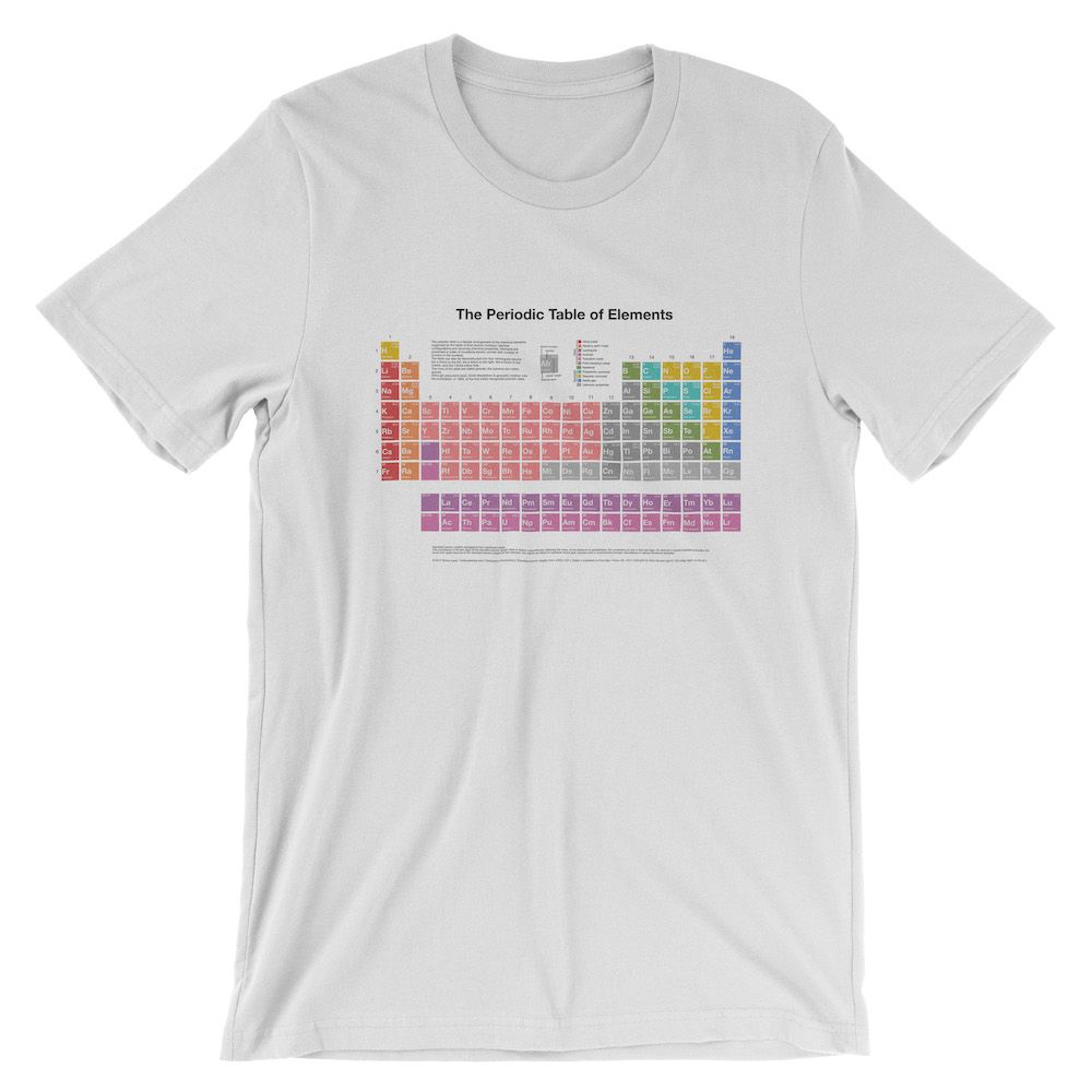 VUE The Fundamental Element Periodic Table T-Shirt 