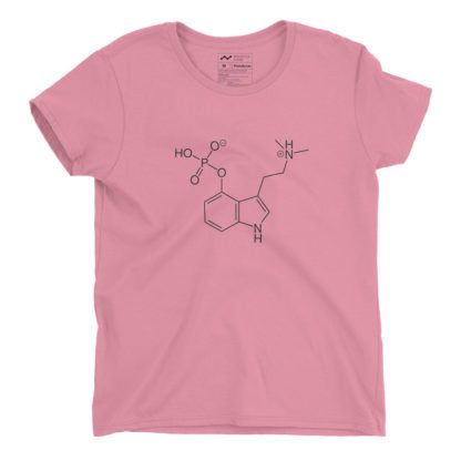 Psilocybin Molecule T-Shirt Ladies - Image 7