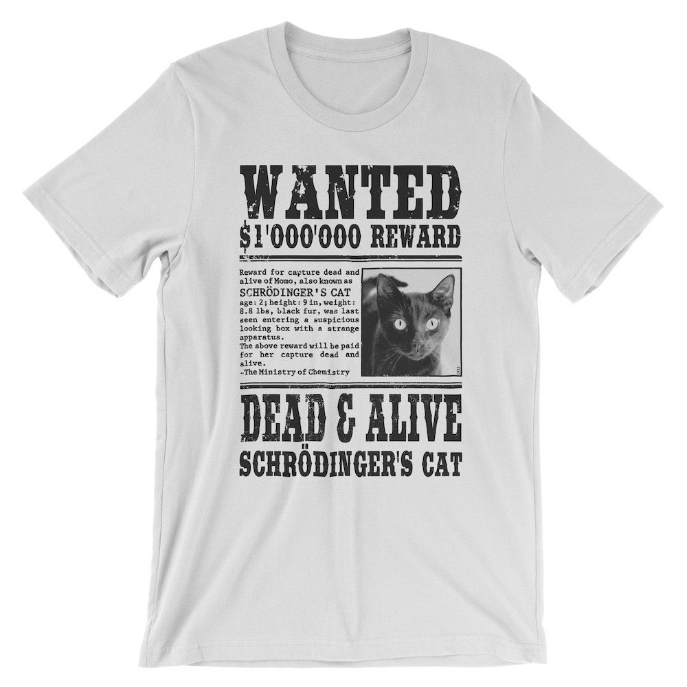 Cat Wanted Premium T-Shirt – MOLECULE 