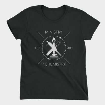 Ministry of Chemistry T-Shirt Black Ladies