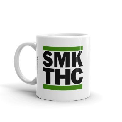 SMK THC Mug White 11oz Left