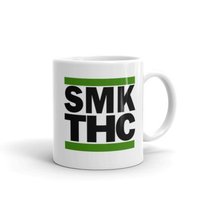 SMK THC Mug White 11oz Right