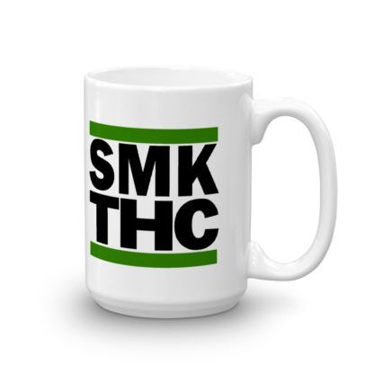 SMK THC Mug White 15oz Right