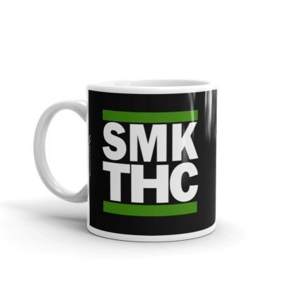 SMK THC Mug Black 11oz Left
