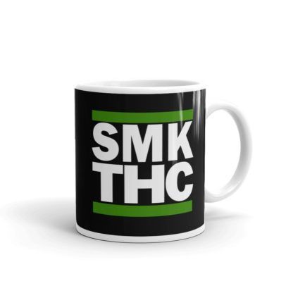 SMK THC Mug Black 11oz Right