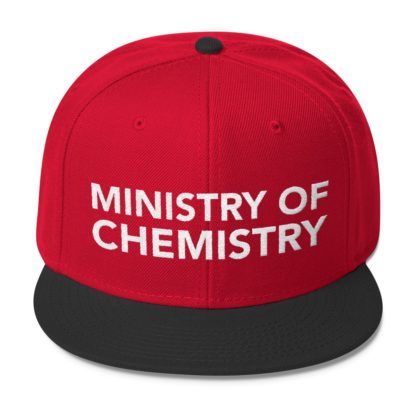 Ministry of Chemistry Cap Black Red