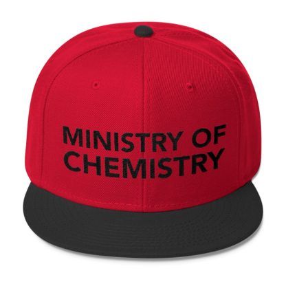 Ministry of Chemistry Cap Black Red