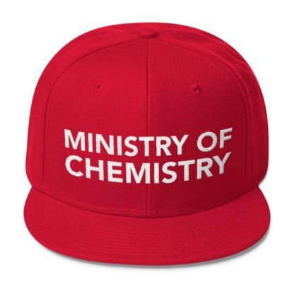 Ministry of Chemistry Snapback Red