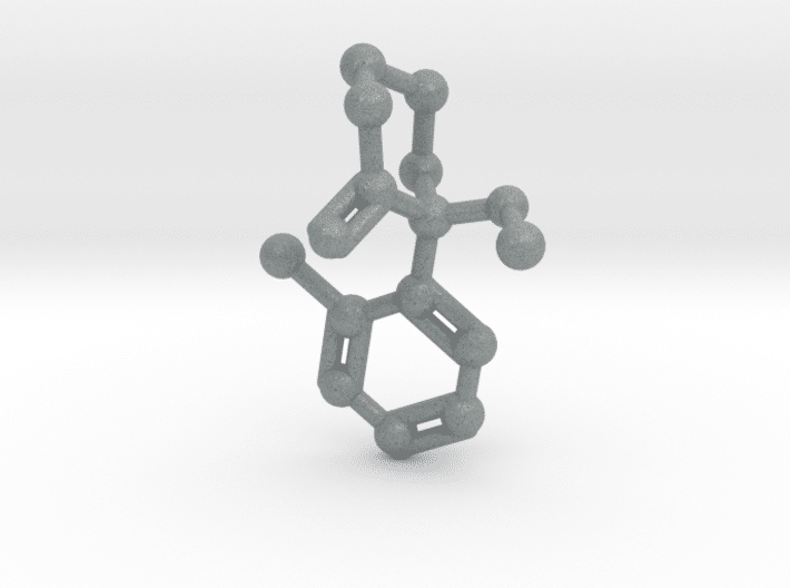 Ketamine Molecule Plastic 3d Molecule Store