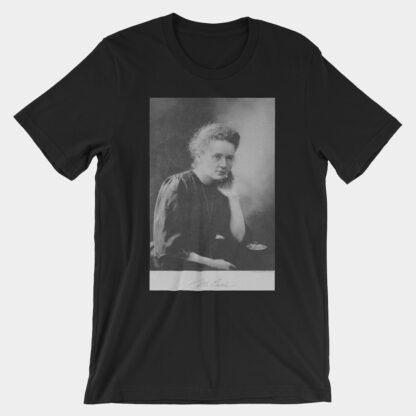 Marie Curie T-Shirt Black 3001