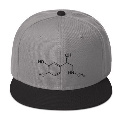 Adrenaline Molecule Cap Grey Black
