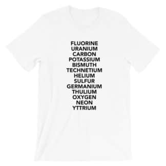 Fuck Bitches Get Money T-Shirt Elements Periodic Table