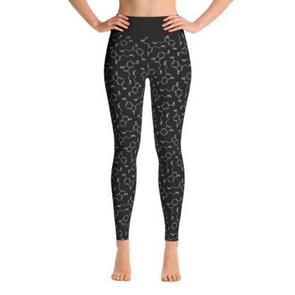 Yoga Leggings Serotonin Black front