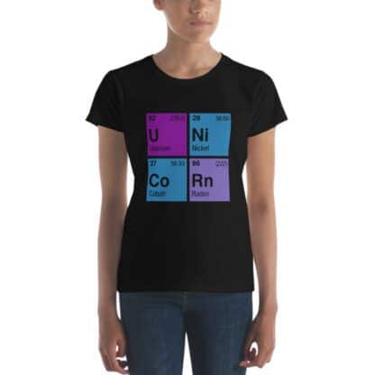 Unicorn periodic table t-shirtUnicorn periodic table t-shirt