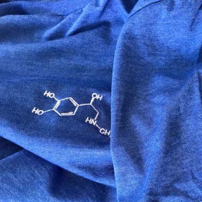 Adrenaline Molecule Embroidered T-Shirt 2