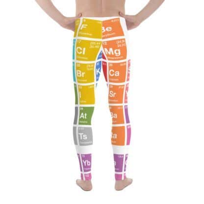 Periodic Table Leggings Men