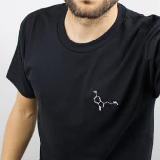 Serotonin Embroidered-T-Shirt-Front-2
