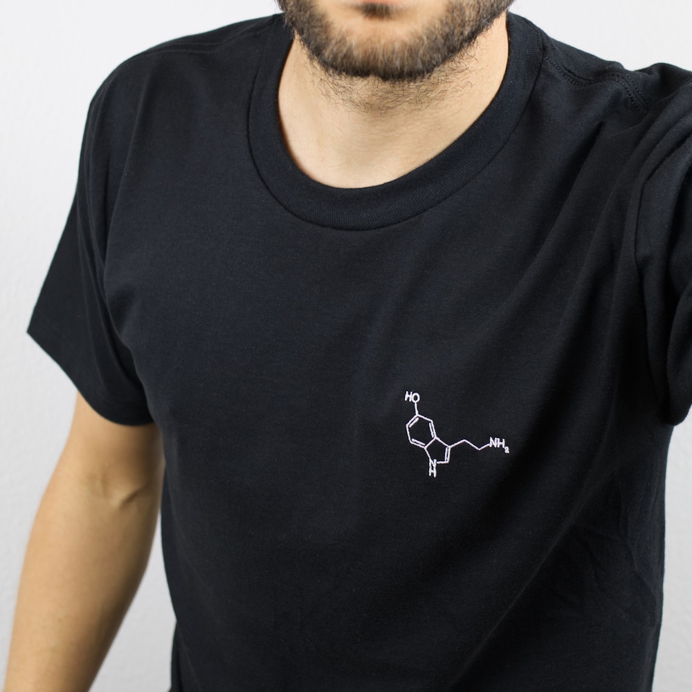Serotonin Molecule T-Shirt 