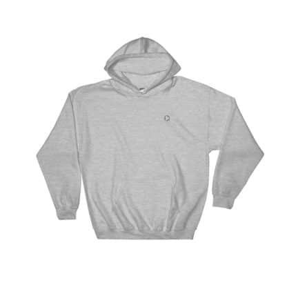 Benzene Hoodie Embroidered Grey