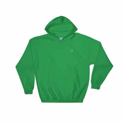 Benzene Hoodie Embroidered Green