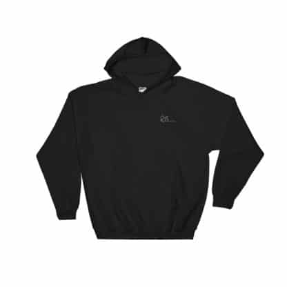 THC Hoodie Embroidered Black