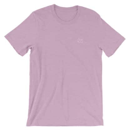 THC molecule t-shirt heather prism lilac