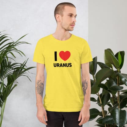 I heart Uranus Premium T-Shirt Unisex - Image 16