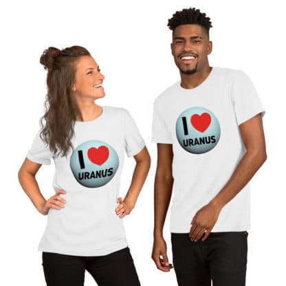 Heart Uranus t-shirt meme