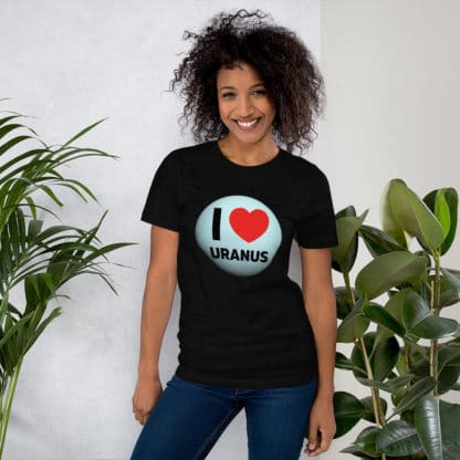 I heart Uranus t-shirt women black