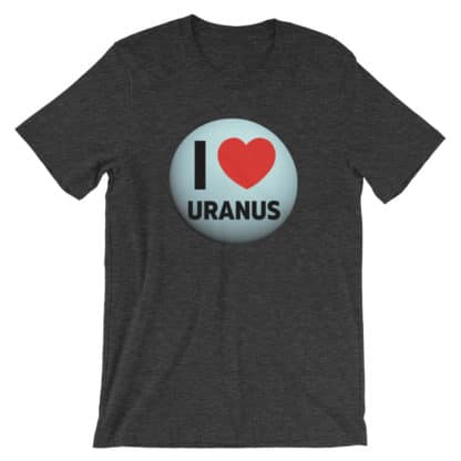 I heart Uranus dark t-shirt