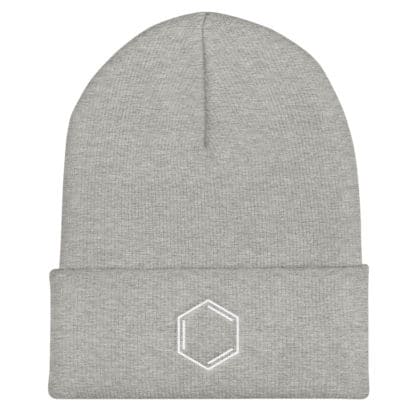 Benzene Molecule Cuffed Beanie - Image 3