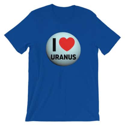 I heart Uranus Premium T-Shirt Unisex - Image 5