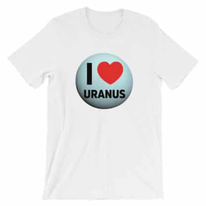 I heart Uranus t-shirt white