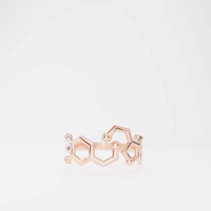 Serotonin and Dopamine Ring Rose Gold