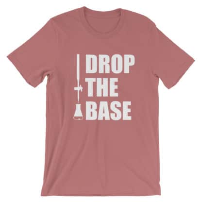 Drop the base t-shirt mauve