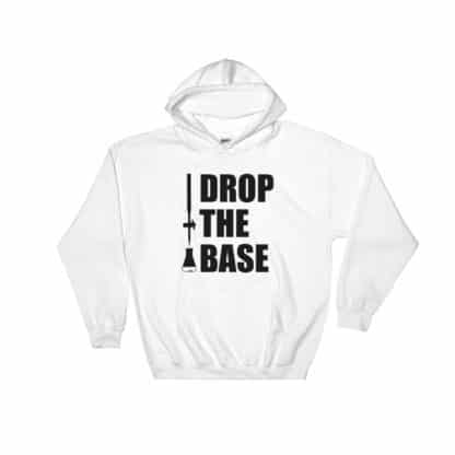 Drop the base hoodie white