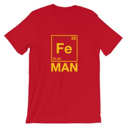 Fe Man (Iron Man) T-Shirt red