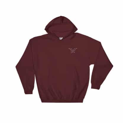 Phenolphthalein Hoodie maroon