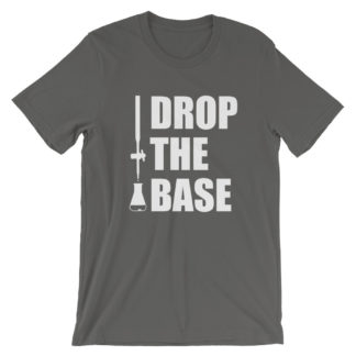 Drop the base t-shirt asphalt